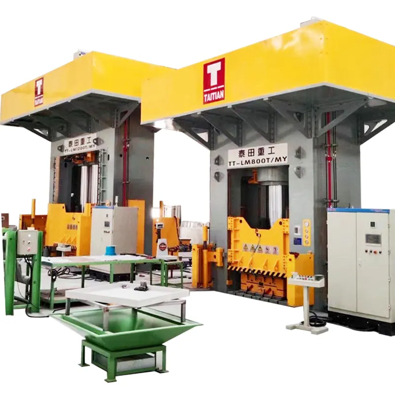 1200tons 800tons SMC Hydraulic Press สำหรับคอมโพสิตแผงถังเก็บน้ำ GRP